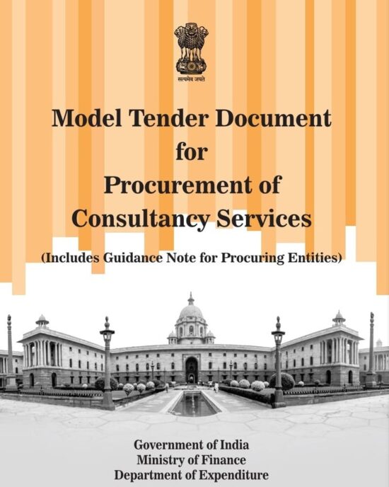 Model Tender Document For Procurement Of Consultancy Services Ministry