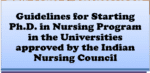 eligibility criteria for phd in nursing in india