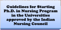 phd nursing india