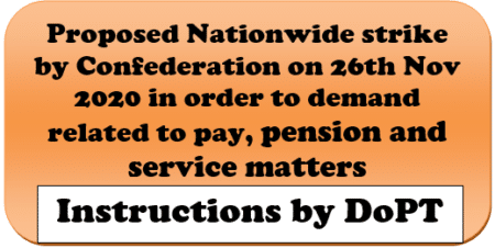 Proposed Nationwide Strike By Confederation On 26th Nov 2020 In Order ...