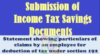 Income Tax FY 2022-2023/AY 2023-2024 - Proforma for submission of