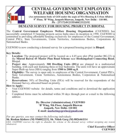 demand-survey-for-housing-project-in-bhopal